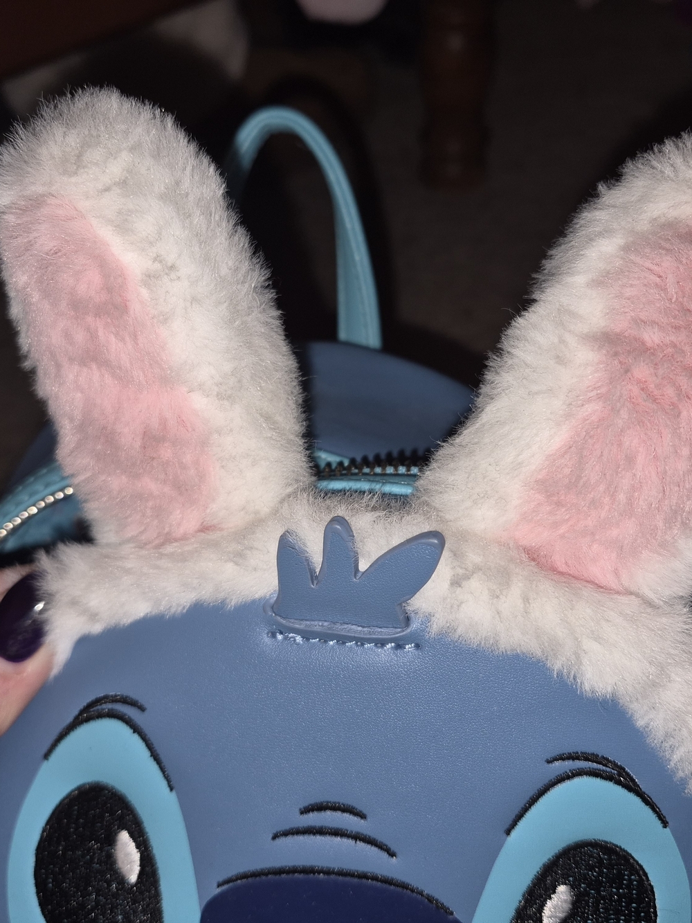 Loungefly Disney Lilo & Stitch Bunny Ears Mini Backpack - Picture 11 of 11